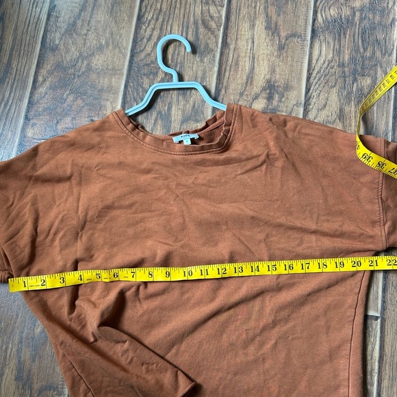 Knix Women's Crew Neck Sweater - Rust Brown - Picture 5 of 5